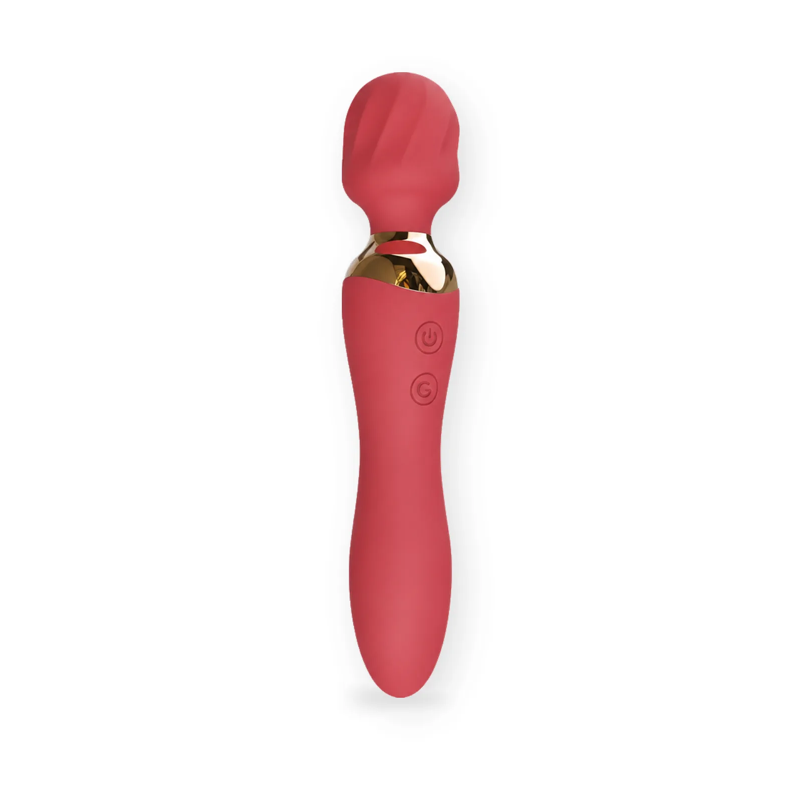 Duet Dual Massage Wand in Rosewood